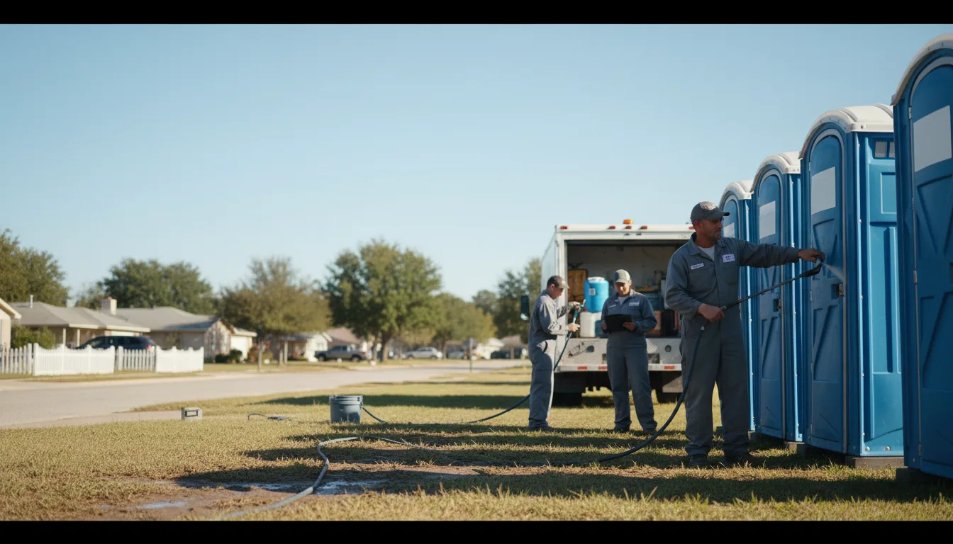 Long-Term Portable Toilet Rental in Amarillo, TX near me